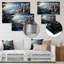Château d'hiver - décoration murale architecture en métal-53337175