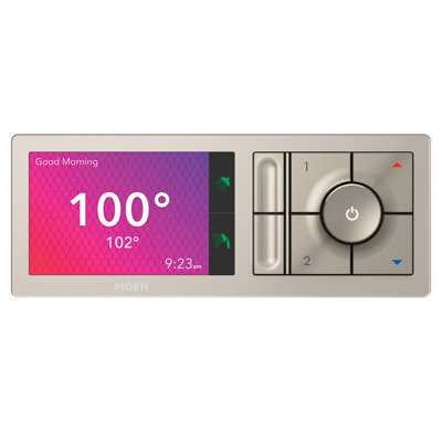 Contrôleur de douche numérique à 2 prises pour douche thermostatique Smart Shower