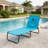 Foldable Face Down Outdoor Tanning Chair With Breathable Face Hole And 3 Removable Soft Pillows For Beach Poolside Backyard Sunbathing Use-1348743296