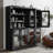 Abagail 62" Glass Display Cabinet Dining Cabinet-1550708185