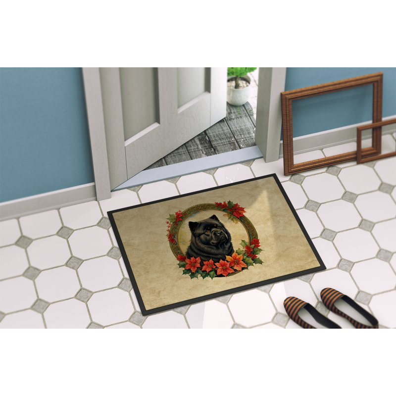 Paillasson Chow Chow_2343, L 18 po x L 27 po