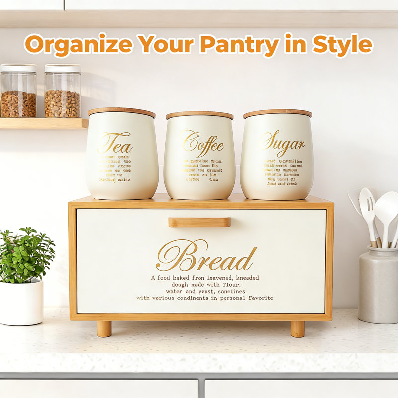 Wood Food Storage Container