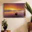 Coucher de soleil sur toile tendue-1624802617
