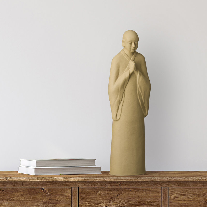 Statue moine zen
