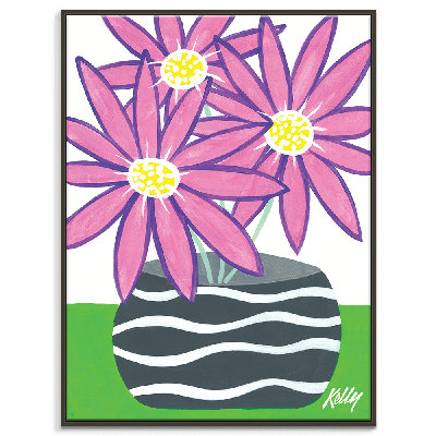 Daisy Burst 1 Piece Wall Art