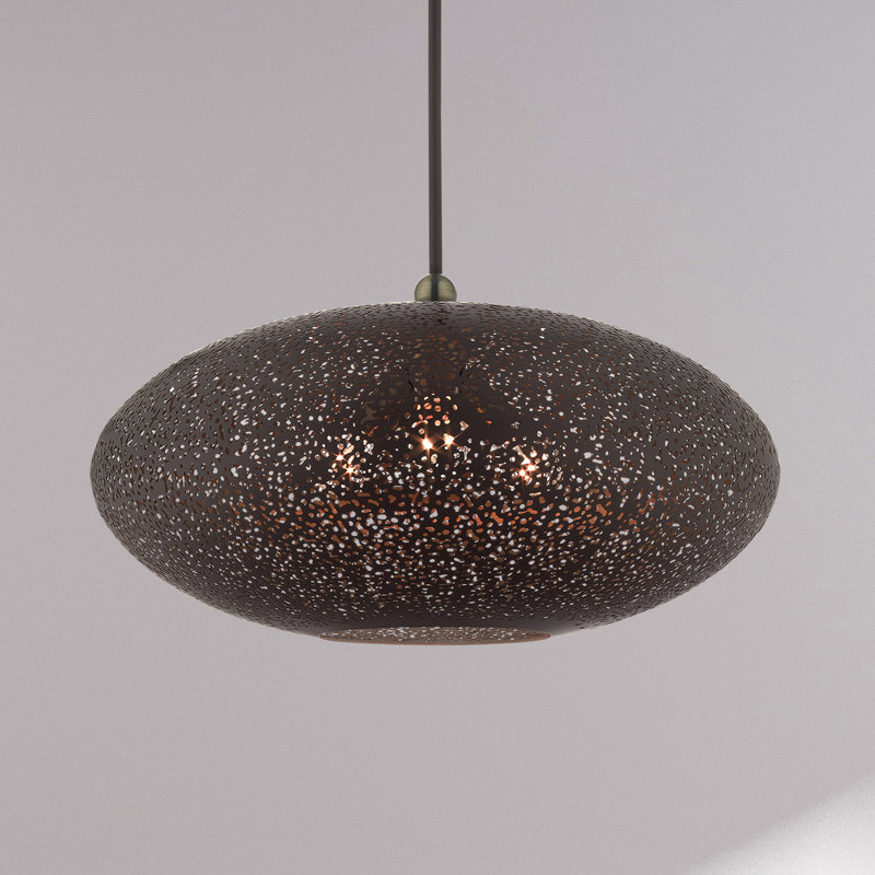 Bion - Light Bronze Pendant, Bronze, 52.5"H x 24"W x 24"D
