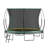 YC 14FT Springfree No Gap Trampoline- Green-120886780