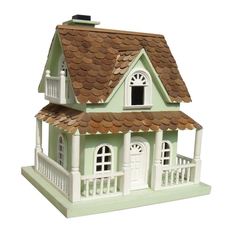 Signature Series Hobbit House 14.5'' H x 7.5'' W x 12.5'' D Birdhouse