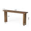 Table de vestibule en bois, console chic, table de canapé, table de vestibule-1873177091