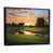 Black Floater Framed