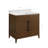 Alsup 36" Single Sink Vanity With Calacatta Gold Quartz Countertop-128514139-128514141