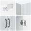 Metal Rectangle Accent Cabinet-1120135321