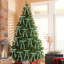 Boucles en velours pour boucles d'arbre de Noël-407495534