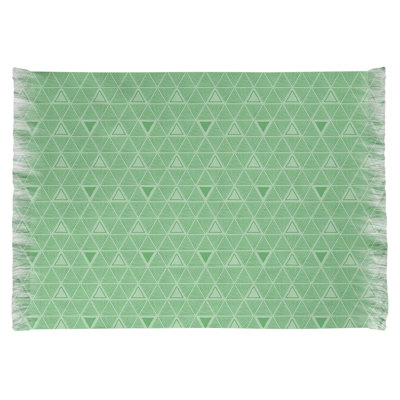 Chenille Geometric Indoor Rug