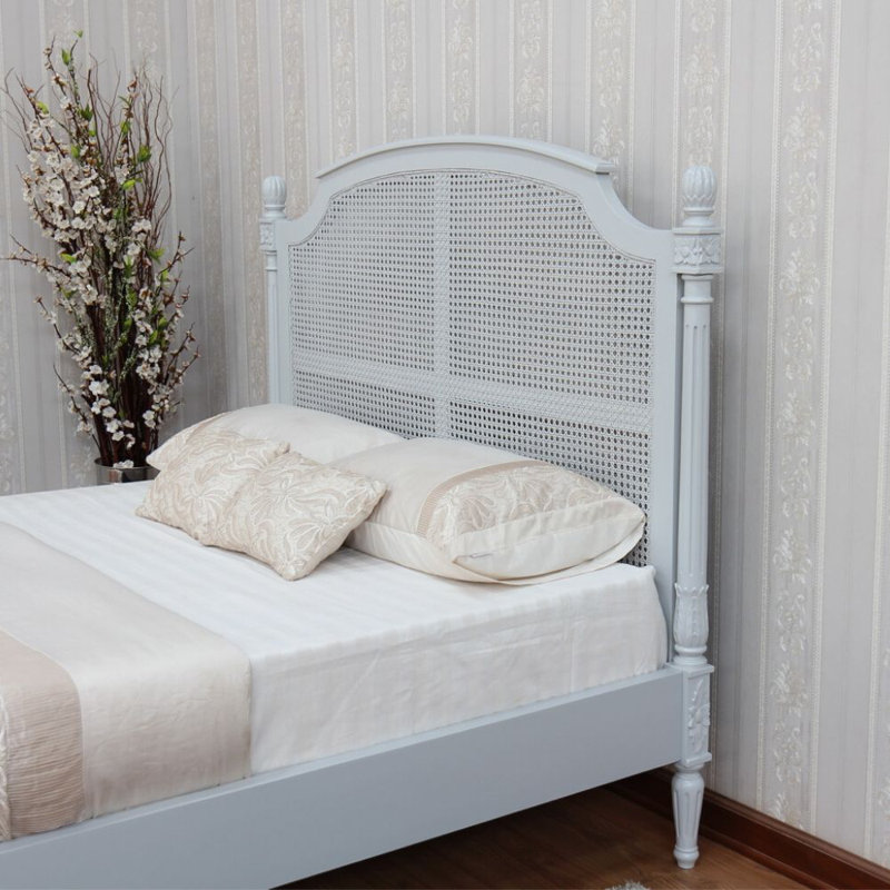 Delafield Solid Wood Bed, Super King (6')