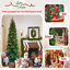 Arbre de Noël 7 pi avec 340 lumières DEL RVB, 2126 pointes en PE / PVC, 50 fonctions pour une décoration festive