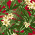 Green/Pink/Floral