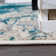 Tapis multicolore à motif abstrait Babb