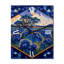 Horloge murale Field of Blossoming Bluebonnets I - Blue Bonnets-99640535