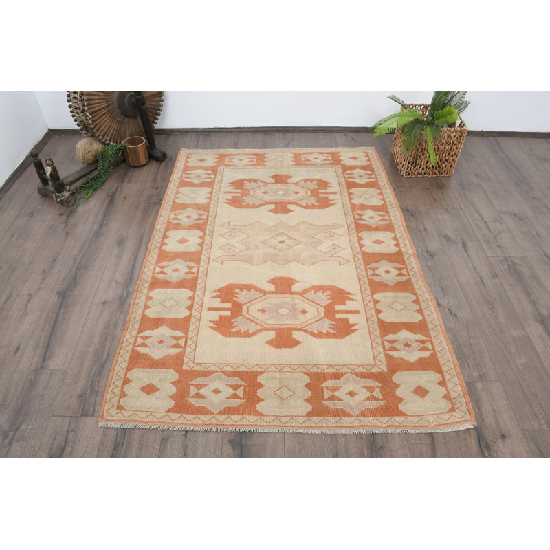 Tapis décoratif en laine 48,4 x 69,7 po