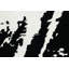 Hand Knotted Abstract Area Rug in Black/White-1558404879