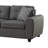 Aniye Upholstered 109.6 " Linen and Fabric L-Shaped Sofa & Chaise