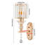 Silver Outdoor Wall Lantern-1513563575