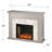 Torlington Marble Tiled Fireplace 