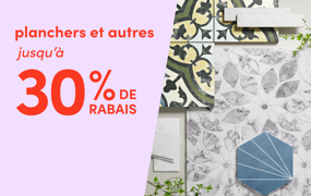 planchers et autres en solde