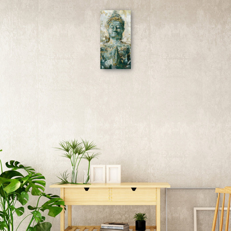 Buddha by Studio Arts Canvas Art Print, 54" H x 28" W, Wrapped Canvas