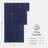 6-Piece 100% Cotton Quick Dry Diagonal Ribbed 6Pcs Towel Set, Navy