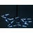 Neutron 24 - Light Steel Dimmable LED Geometric Chandelier