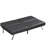 sofa bed black pvc
