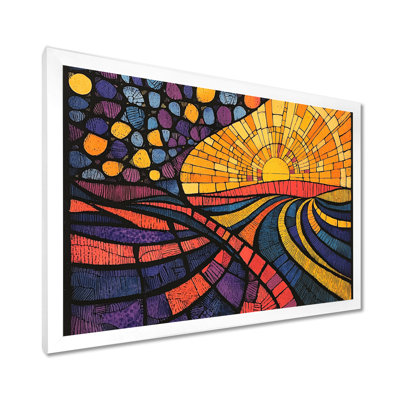 Art mural sur toile Gurkiran Mosaic Meadow