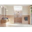 Halo 46.5 in. x 78 in. Frameless Glass Hinge Shower Door-514995907