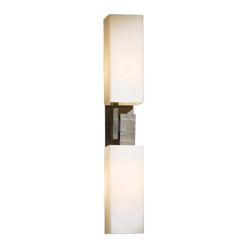 Ondrian 2 Light Sconce, Dark Smoke