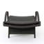 Fauteuil en osier avec accoudoirs Salem