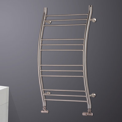 Blaine Curved Towel Rail Heated Towel Rails