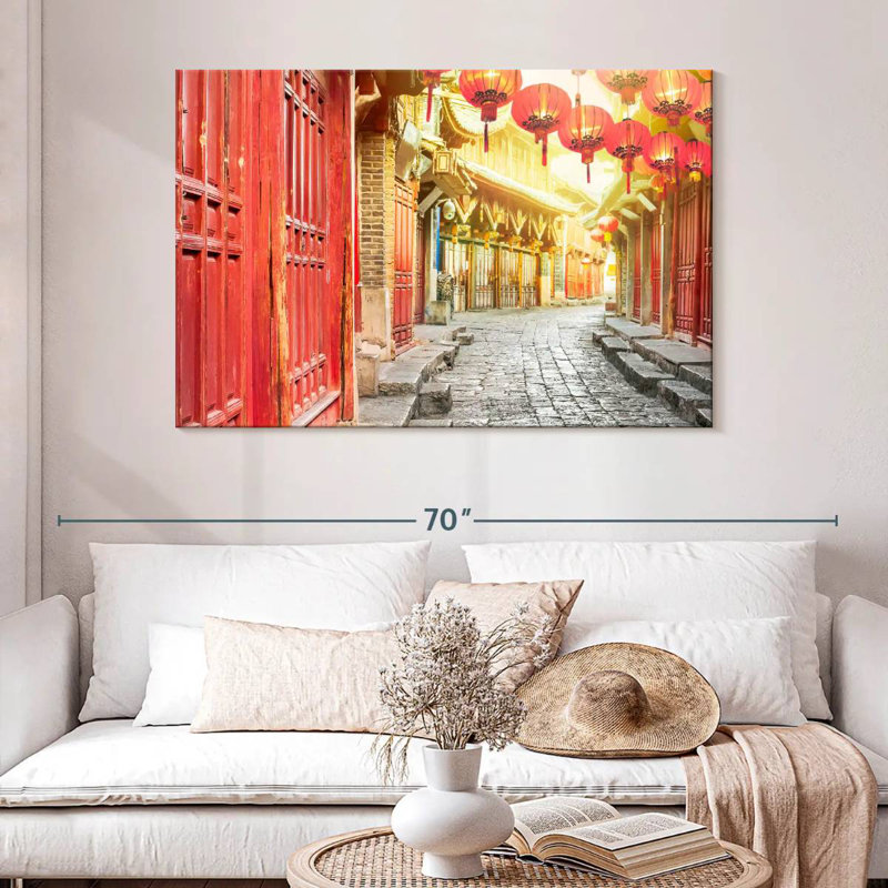 Lanternes Ravi Lijiang Street, H 32 po x l 48 po
