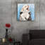 Art mural en verre rouge «Let It Snow Shichon» par Lindsay Kivi-1376443628