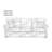 Creative Leisure Fabric Sofa