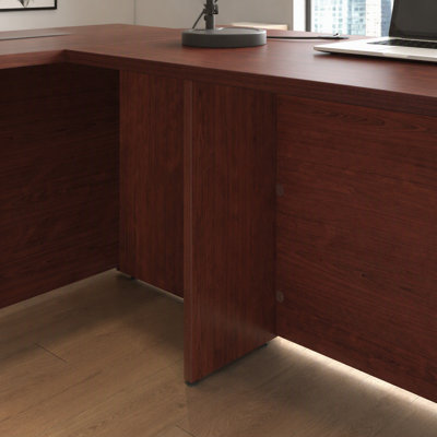 Bureau 60 po x 24 po, finition rouge