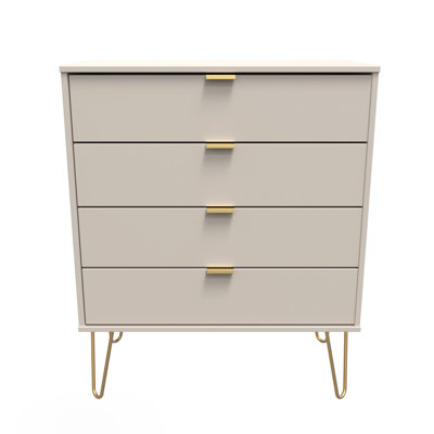 Turah 77cm W 4 - Drawer Chest of Drawers