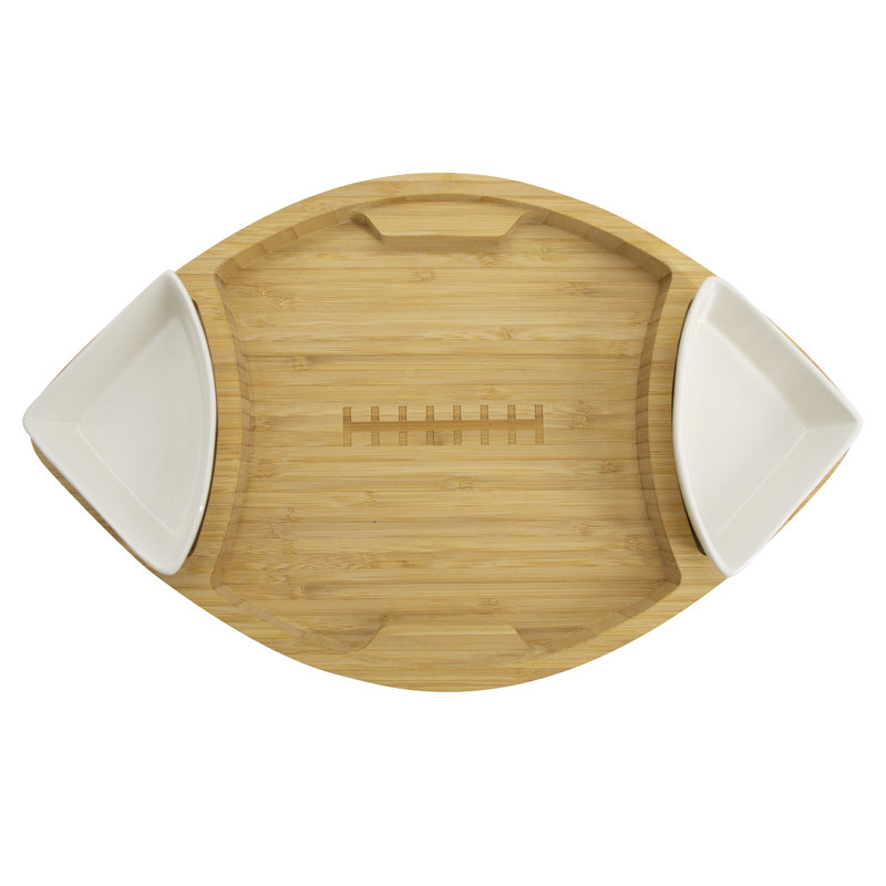 Union Rustic Coutu Bamboo Chips And Dip Platter