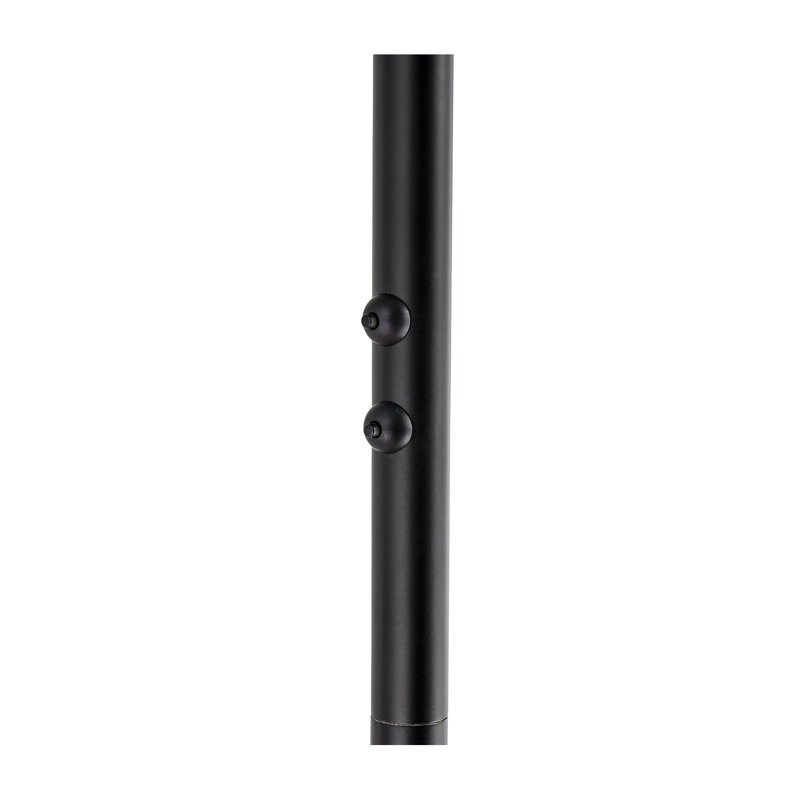 180cm Matte Black LED Traditional Floor Lamp