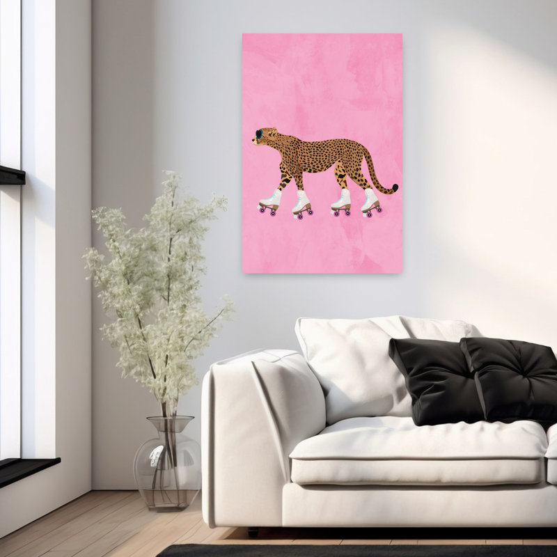 Art contemporain, art mural contemporain, H 36 po x l 24 po