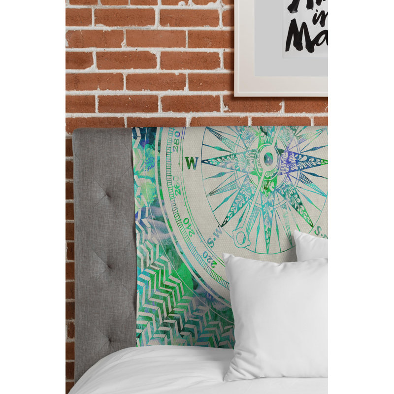 Tapisserie suivre votre propre chemin menthe