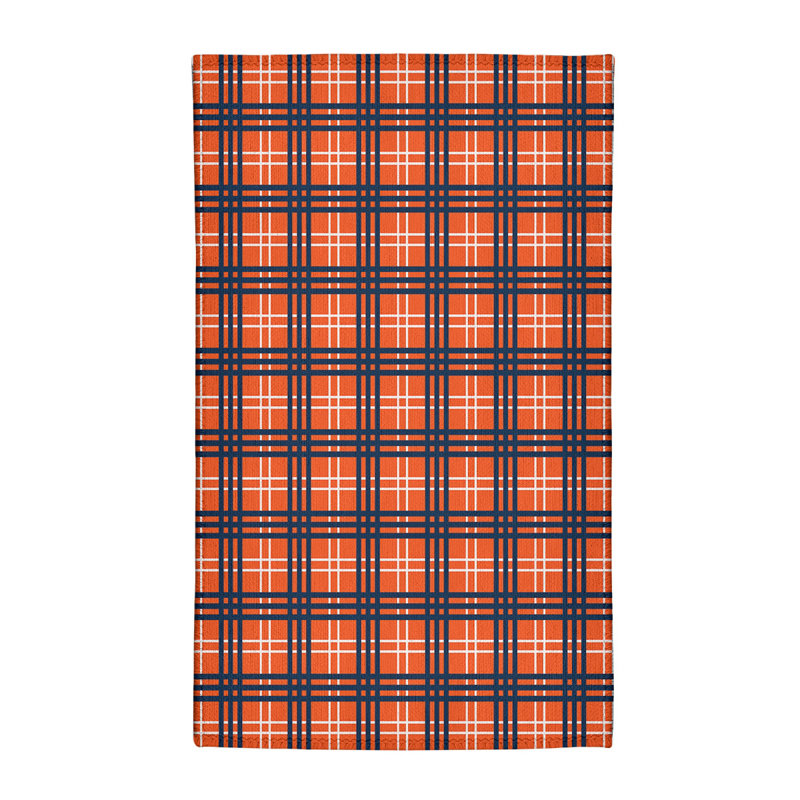 Tapis à carreaux orange, Rectangle 3 pi x 5 pi