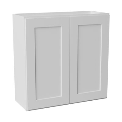 Ready to Assemble Solid Wood Shaker Wall Kitchen Cabinet
