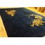Antique Large Chinese Floral Hand Knotted Pile Rug